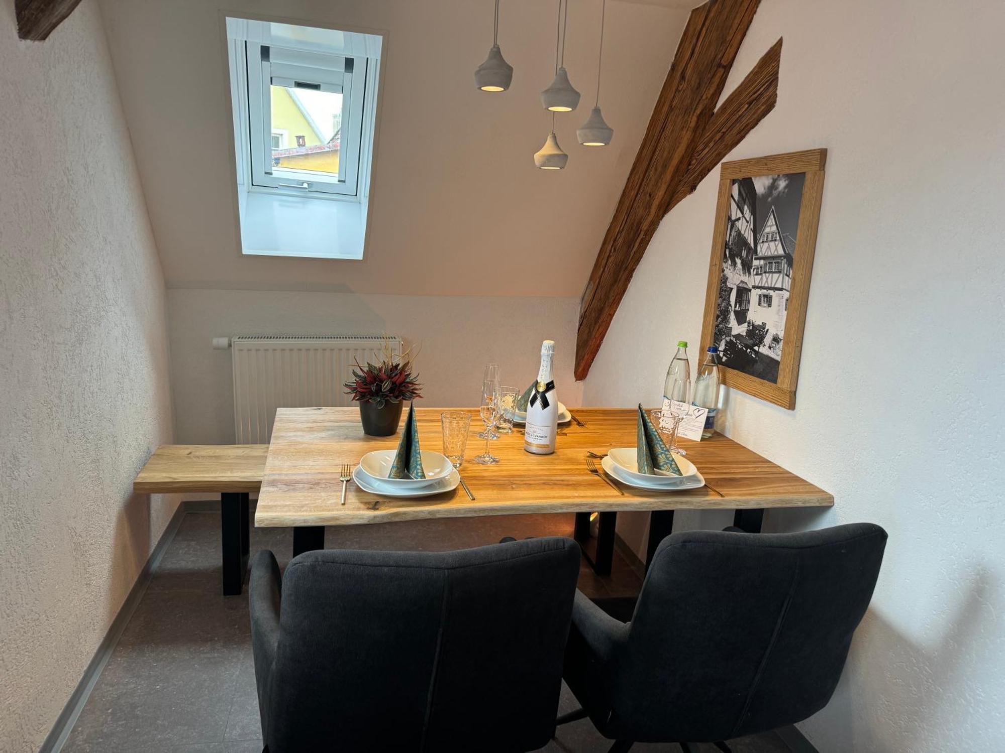 #Stadtspeicher - Suite Goldener Stern In Der Altstadt Rothenburg ob der Tauber Buitenkant foto